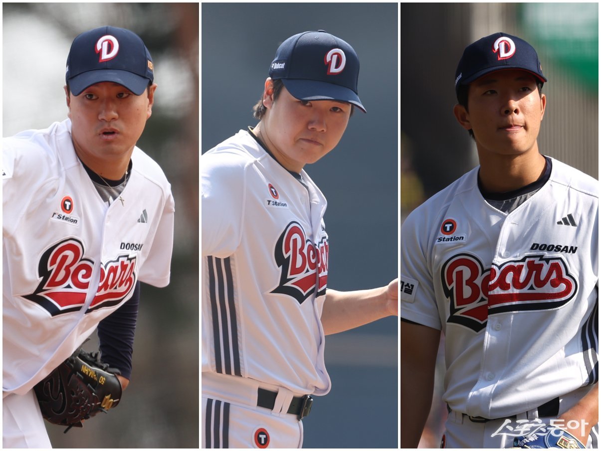 3명 중 2명만 생존…김원형 두산 감독, 선발 후보 이영하-최승용-최민석 향한 고심