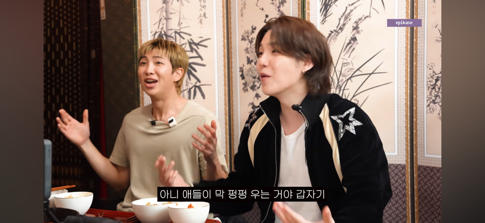 BTS RM “술 먹고 지민·뷔와 싸웠다”…LA 송캠프 비화(에픽카세)