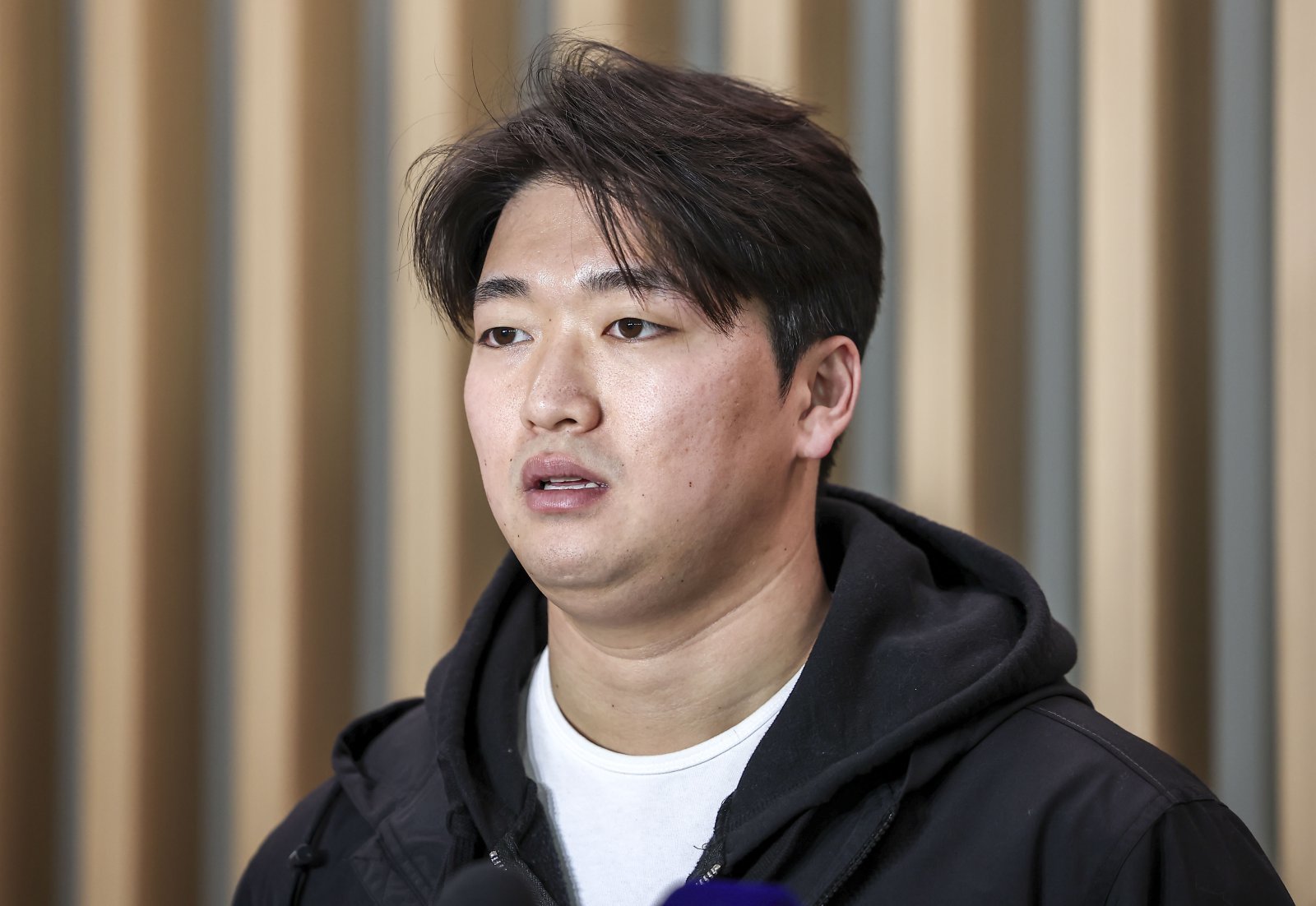 ‘마지막 도전’ 고우석, 마이너 첫 경기 ‘볼넷 3개 3실점→팀 역전패’