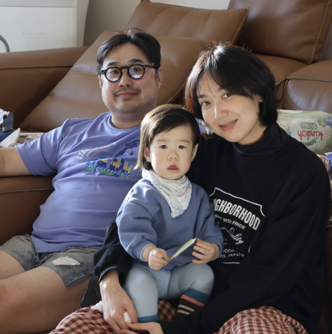 이은형, 아들 현조 붕어빵 인증…강재준 과거 사진 화제