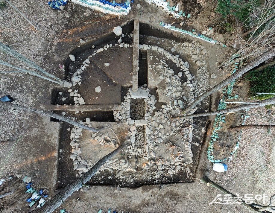 2024년 발굴조사 당시 고흥군 포두면 봉림리 고분군 4호분. 사진제공=고흥군
