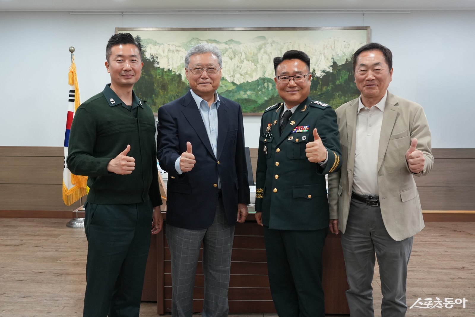 전남 순천제일대학교(총장 성동제)가 학생들의 취업 경로 다각화를 위해 육군 정예 장교 양성의 산실인 육군3사관학교와 뜻깊은 만남을 가졌다. 사진제공=순천제일대