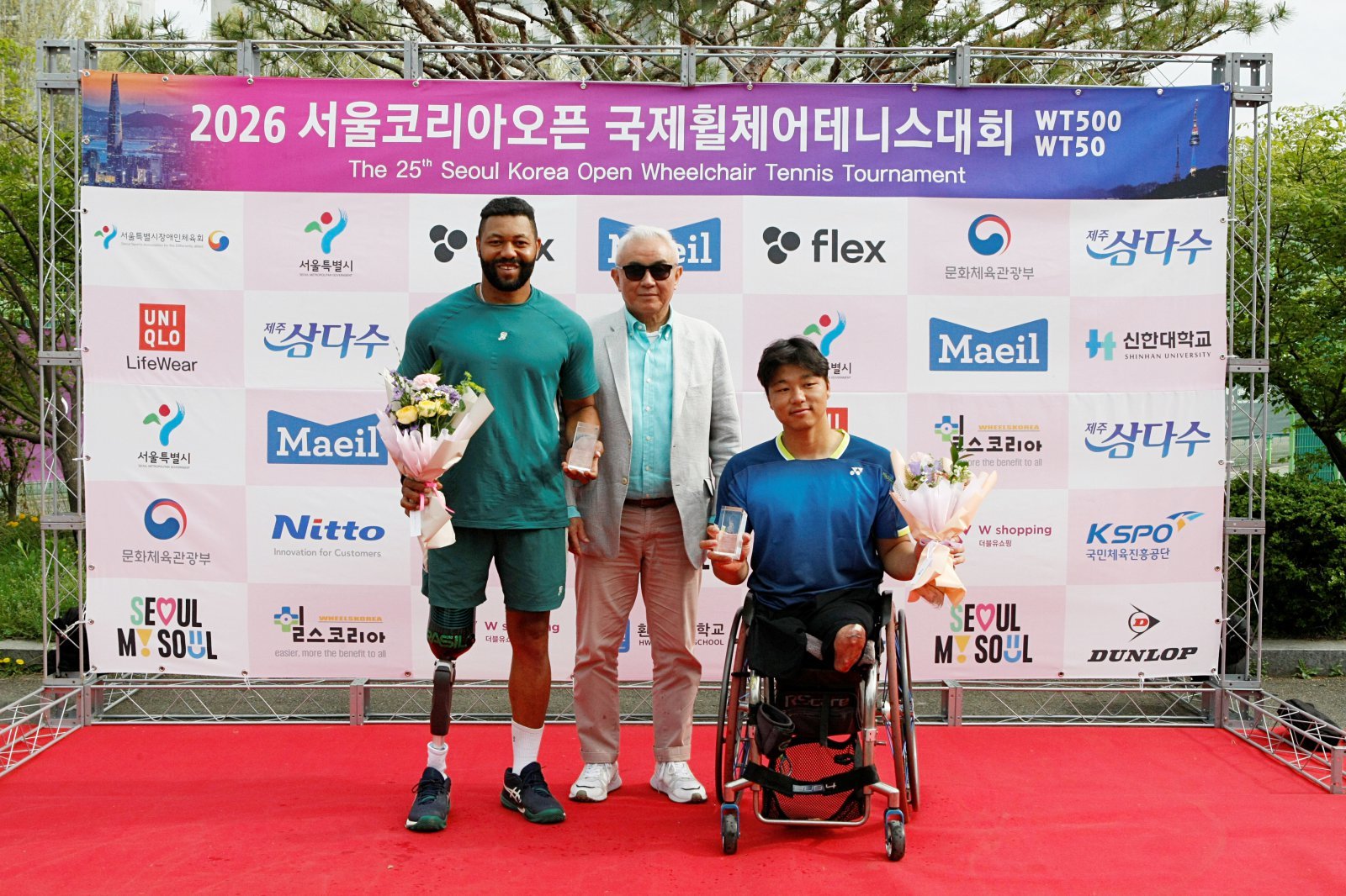임호원, 서울 코리아오픈 국제휠체어테니스대회 ‘남자복식 준우승’