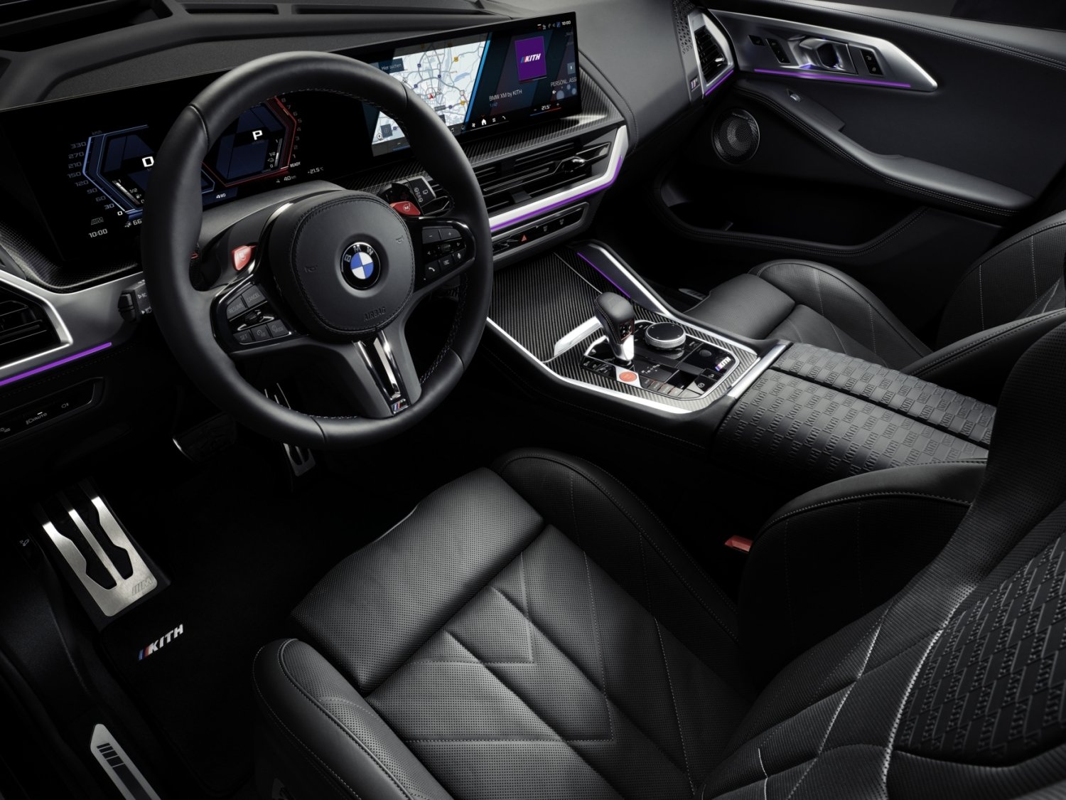 ‘BMW XM 레이블 KITH 에디션’ 인테리어. 사진제공｜ BMW 코리아