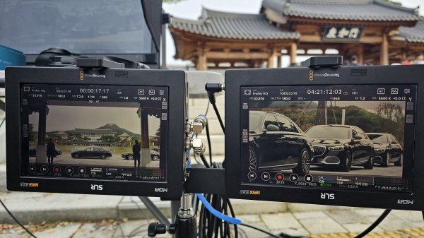 현재 방영 중인 ‘21세기 대군부인’이 경상북도 도청을 배경으로 촬영하고 있다. 사진제공 ㅣ 경북도
