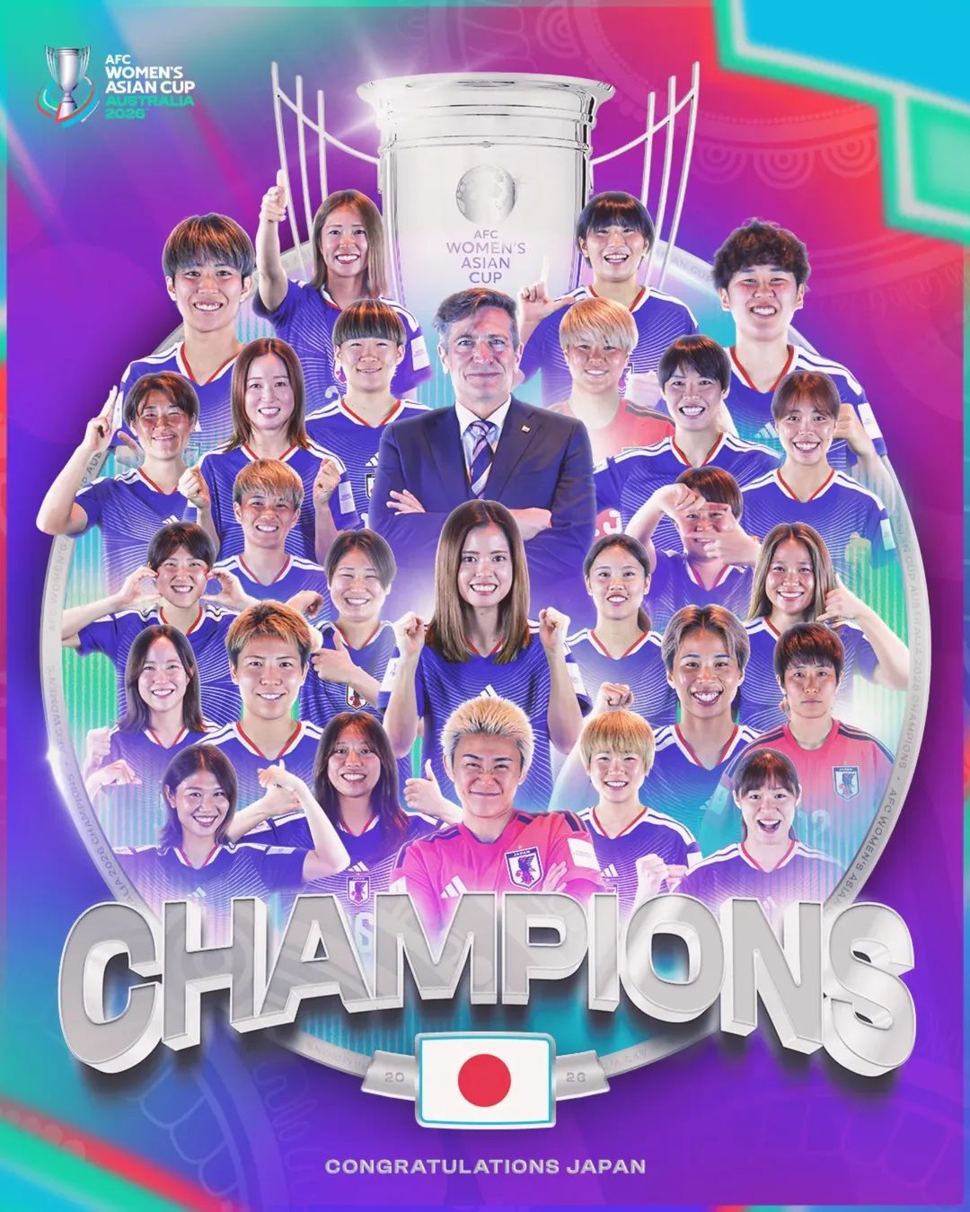이미지 출처｜호주 여자아시안컵 조직위원회 페이스북