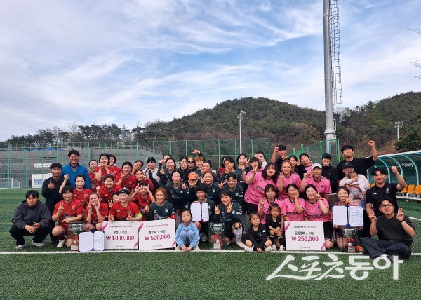 ‘제5회 영양 별천지배 전국 동호인 축구대회’가 영양공설운동장에서 성황리에 개최됐다.  사진제공 ㅣ  영양군