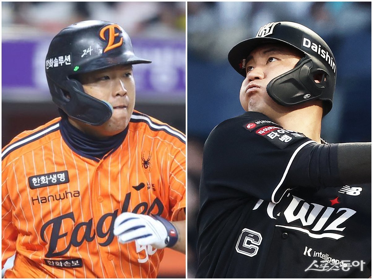 ‘140타점 웃돌 페이스’ 강백호-장성우, 경쟁자로 마주한 천재 타자들