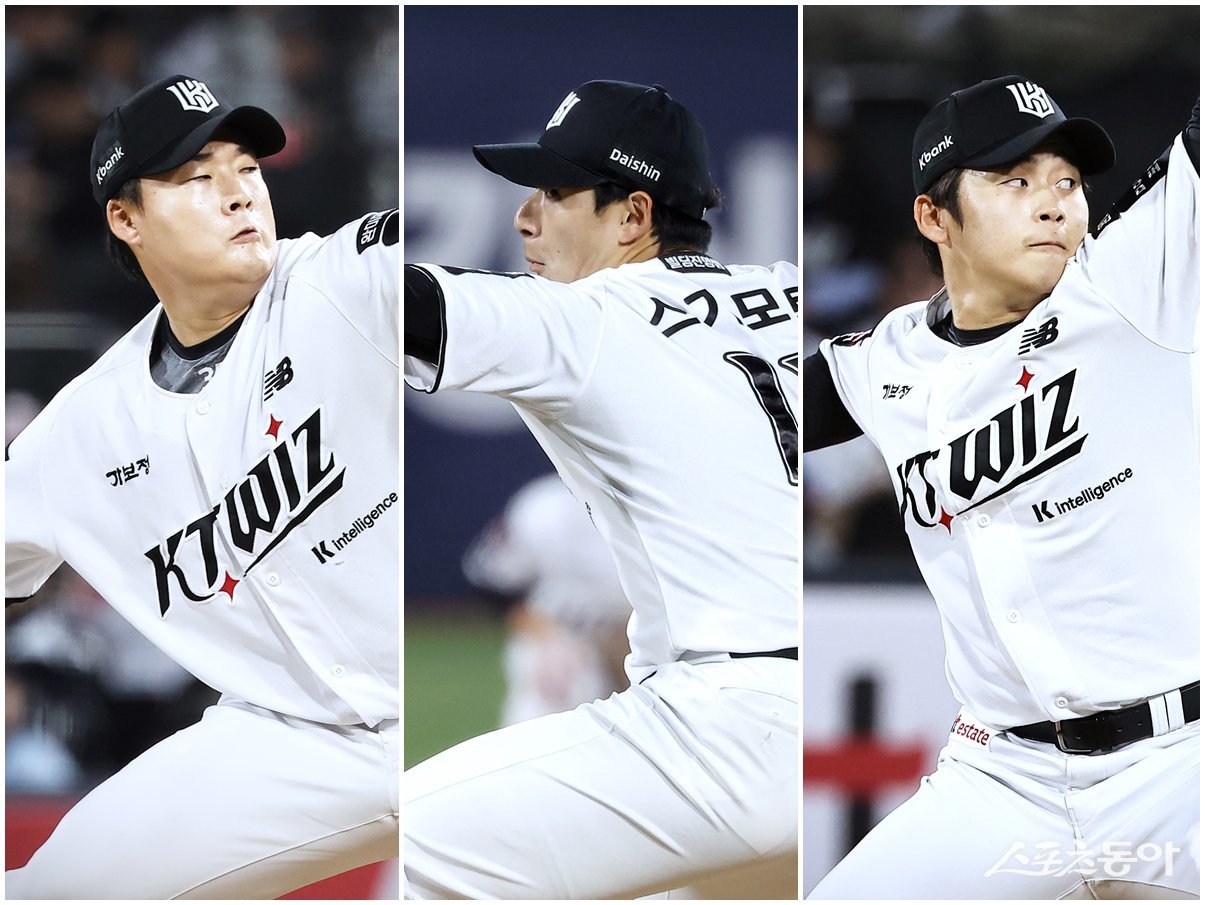 “우리도 만들었지” 이강철 KT 감독, ‘150㎞ 트리오’ 향한 기대와 바람