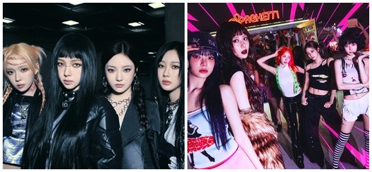 4대 메이저 기획사의 ‘간판’ 여성 그룹이 5월 잇달아 컴백을 알리며, 유례없는 ‘메이퀸 대격전’을 예고했다. SM의 에스파(왼쪽)와 쏘스뮤직의 르세라핌 사진제공|SM엔터테인먼트·쏘스뮤직