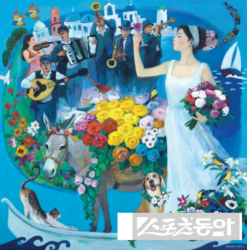 이정섭 작, 사랑의 유람선. 사진제공=곡성군