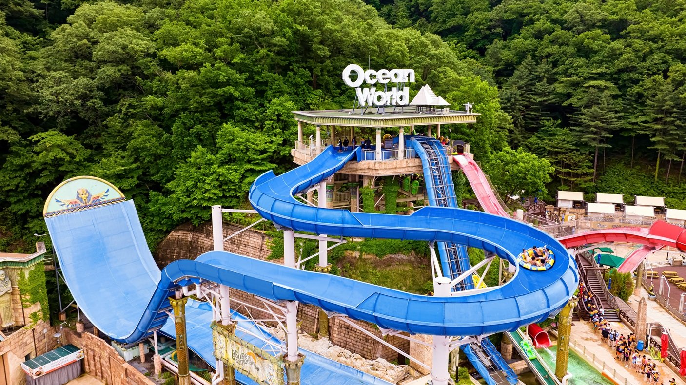 오션월드 슈퍼 부메랑고 어트랙션    사진제공 소노인터내셔