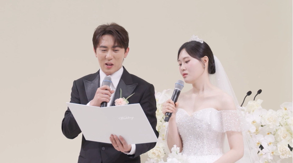 엄지윤, 가짜 결혼식인데 눈물…김원훈 아내까지 등장 (전참시)