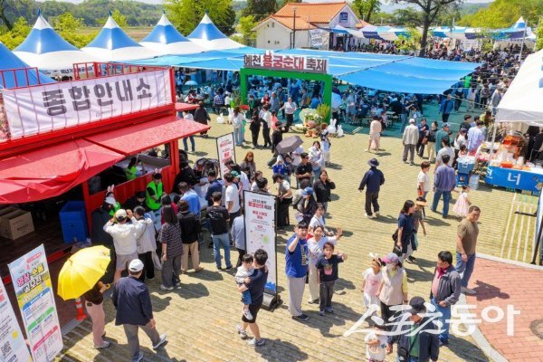 ‘2026 예천 용궁순대축제’가 이틀간 역대급 방문객을 끌어모으며 성황리에 막을 내렸다. 사진제공 ㅣ 예천군