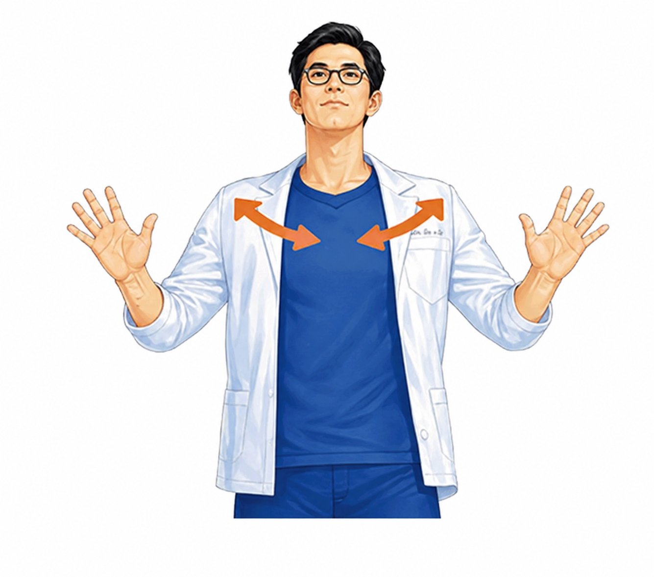 견갑골 안정화 운동. 사진｜Chat Gpt 제작