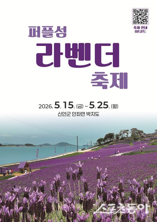 전남 신안군은 안좌면 퍼플섬에서 ‘프렌치 라벤더 축제’를 열고 관광객 맞이에 나선다. 사진제공=신안군