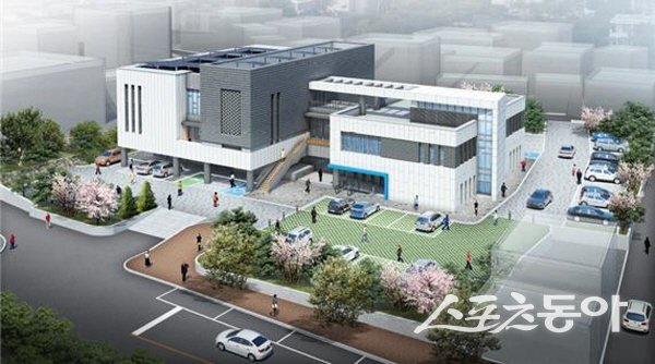 봉화읍 농촌중심지활성화센터 건립 조감도. 사진제공 ㅣ 봉화군