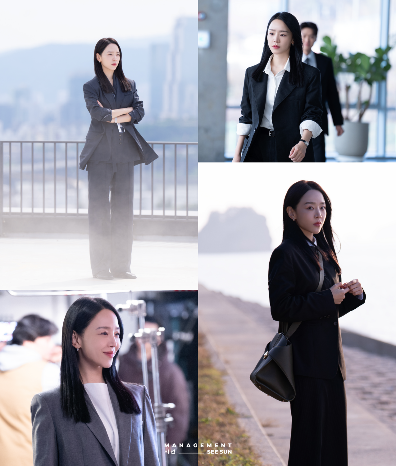 ‘은밀한 감사’ 신혜선, 수트 한 벌로 완성한 카리스마… ‘주인아 표 오피스룩’ 화제