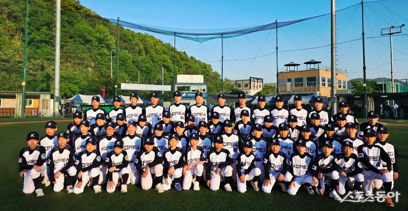 21기 대한유소년야구연맹 대표팀이 14~19일 일본 고베에서 한·일 국제교류전을 치른다. 사진제공｜대한유소년야구연맹
