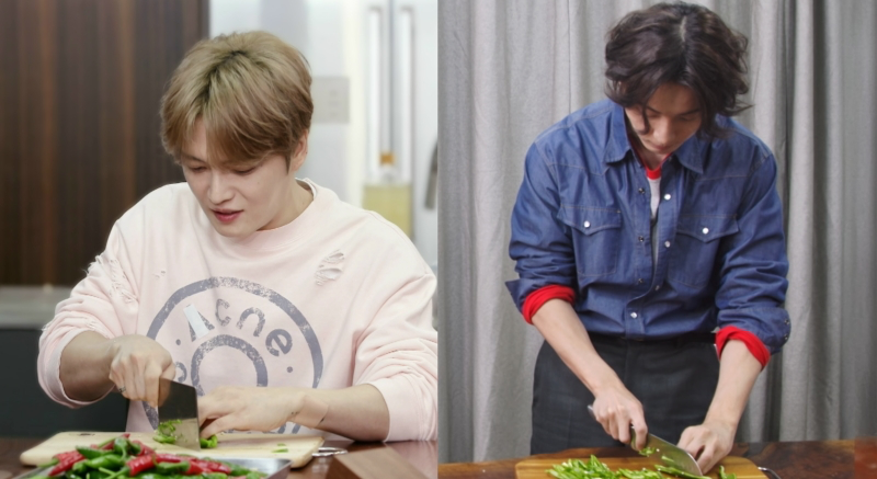 김재중 vs 윤시윤, 칼질 대결…미남 4인방 레스토랑 오픈 (편스토랑)