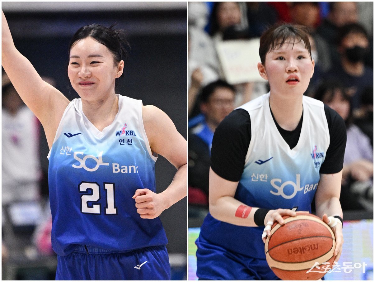 FA 김진영-이혜미, 신한은행 잔류…WKBL, 2차 협상 결과 공시