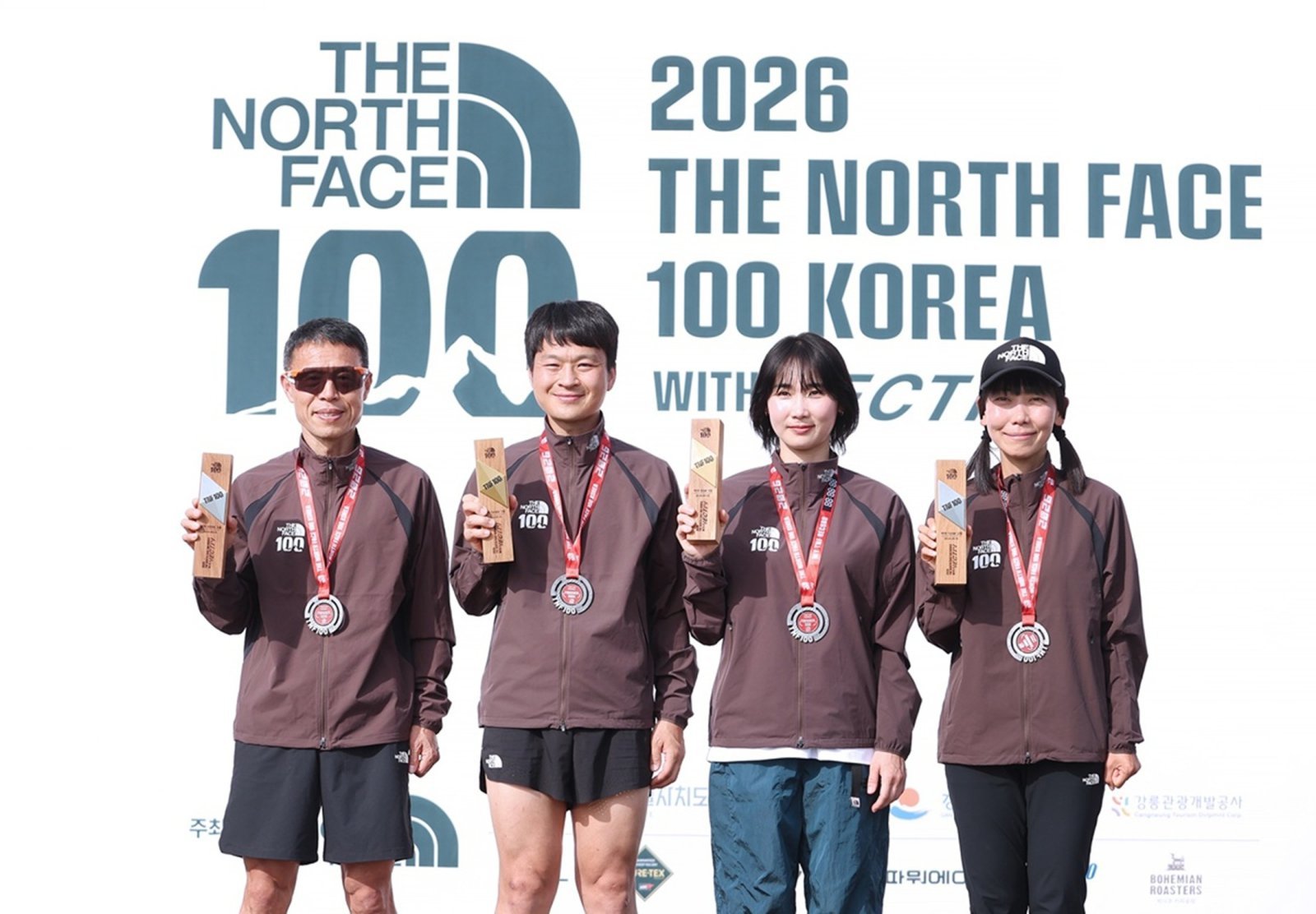 트레일러닝 최강 노스페이스 애슬리트팀! ‘2026 TNF 100 코리아’ 전원 입상