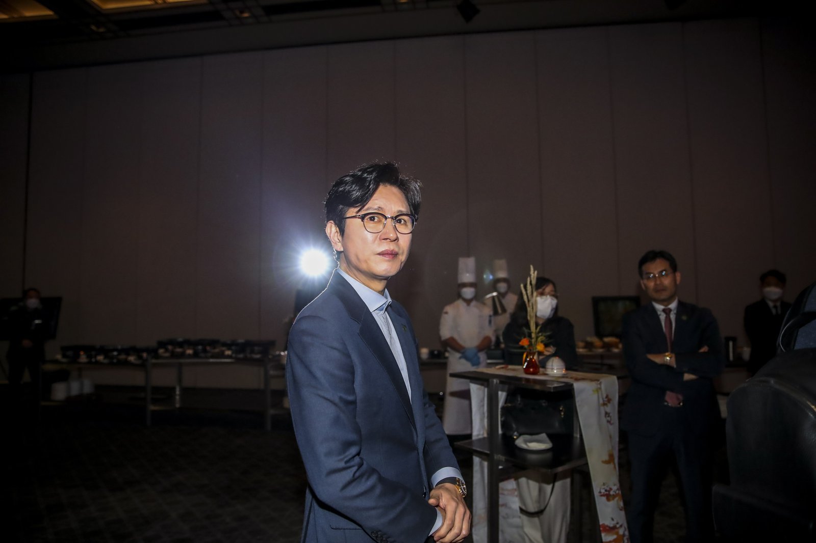 과거 한 행사에 참석한 김민종의 모습. 뉴시스