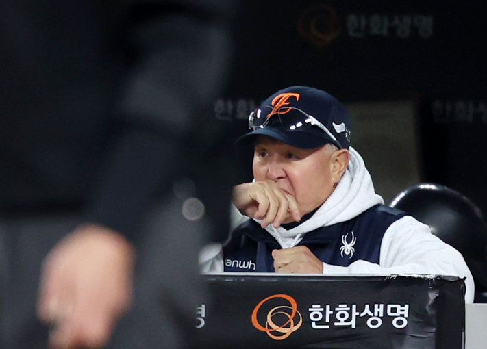 김경문 한화 감독. 뉴시스
