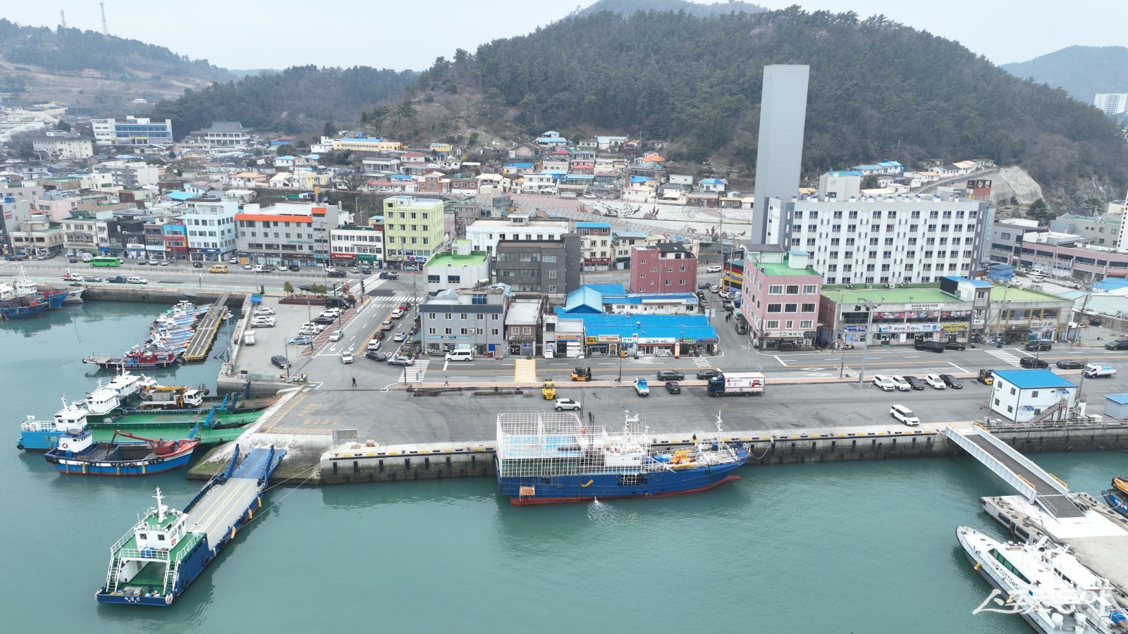 사업 대상지 완도읍 1부두 전경. 사진제공=완도군