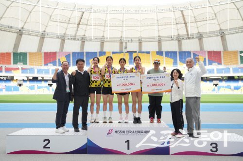 경북교육청 학생선수단이 제55회 전국소년체육대회에서 총 146개의 메달을 획득하며 경북 학교체육의 저력을 전국에 알렸다. 사진제공 ㅣ 경북교육청