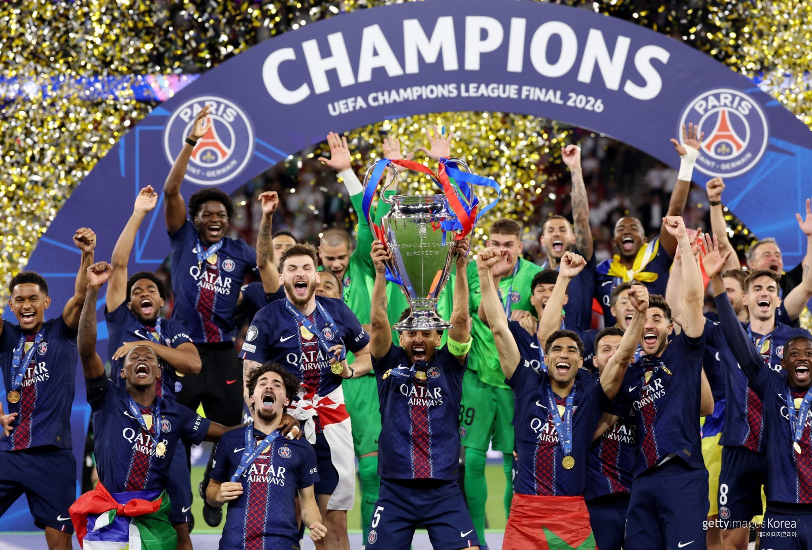 ‘챔스 2연패’ PSG 2년 연속 ‘유럽 최고 구단’ 등극 [포토]