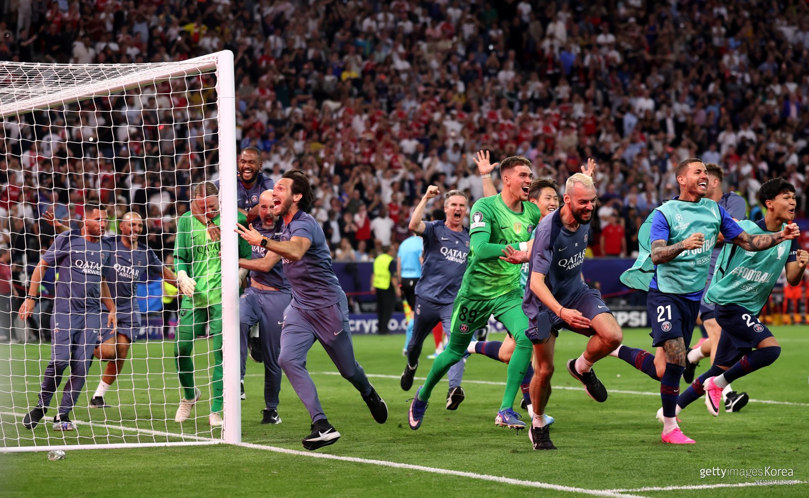 ‘PSG 챔피언스리그 2연패의 순간’ [포토]
