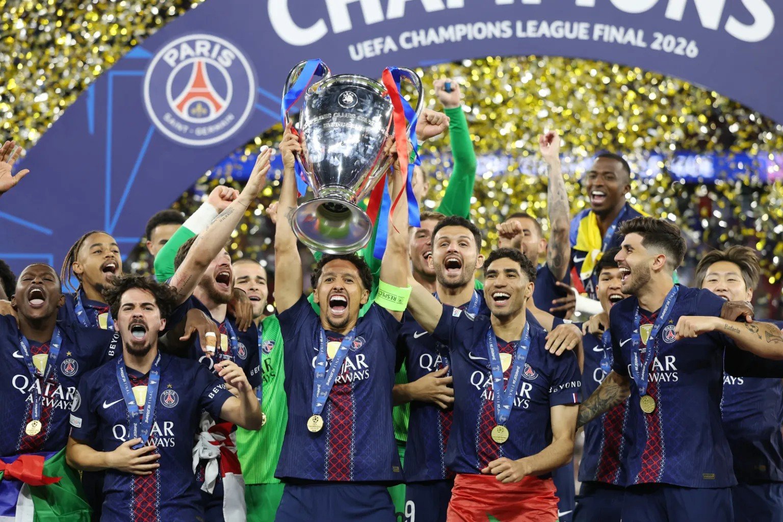 2년 연속 벤치 지켰어도 이강인 ‘트로피 DNA’는 그대로…PSG, 아스널 승부차기로 꺾고 최초 2연패