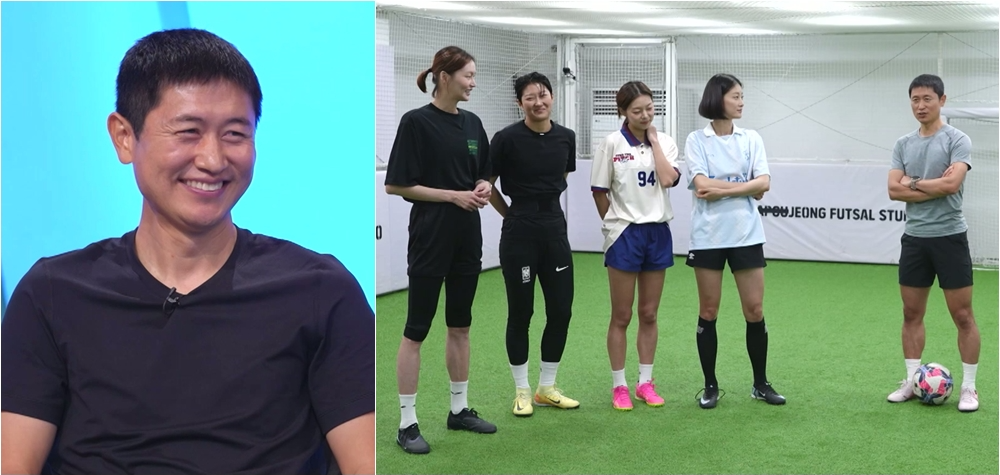 이영표, ‘골때녀’ 구척장신과 맞대결…탄산 내기까지 등장