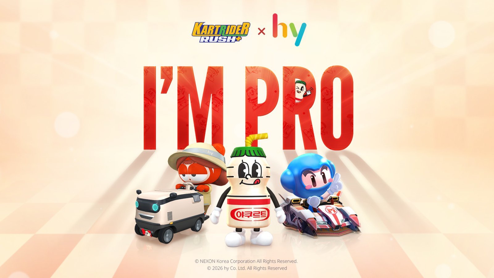 ‘카트라이더 러쉬플러스’, hy와 컬래버