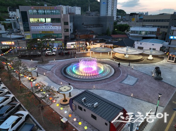 청도군 청도읍 ‘바르게살기공원 리모델링사업’이 마무리되어 군민들에 개방했다. 사진제공 ㅣ 청도군