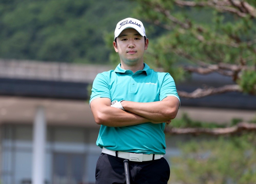 1일 열린 KPGA 선수권대회 예선에서 1위에 올라 본선 티켓을 손에 넣은 배대웅. 사진제공 | KPGA