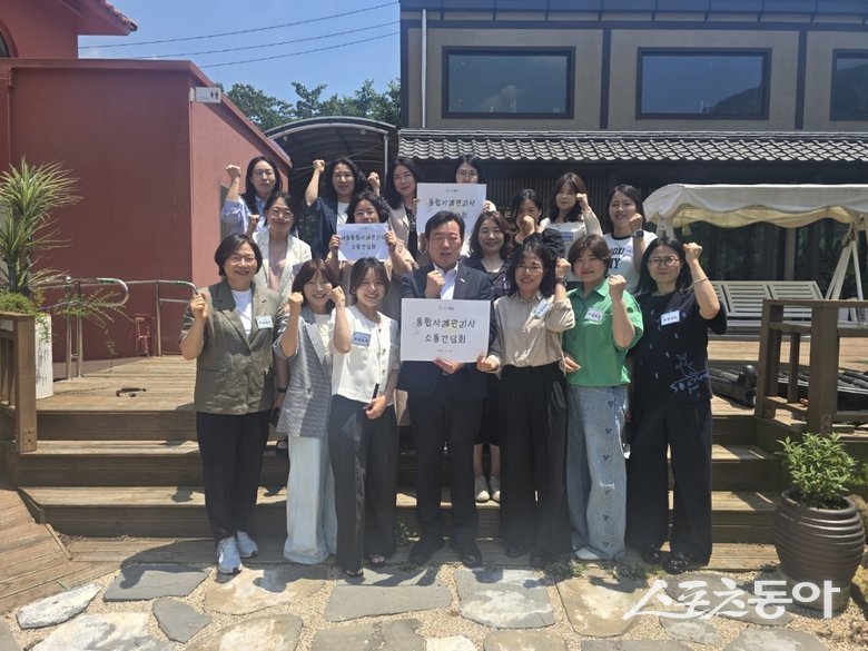 영암군 통합돌봄추진단은 지난 5월 27일과 29일 통합사례관리사를 대상으로 오찬 간담회를 열고 사례관리 현장의 목소리를 청취했다고 밝혔다. 사진제공=영암군