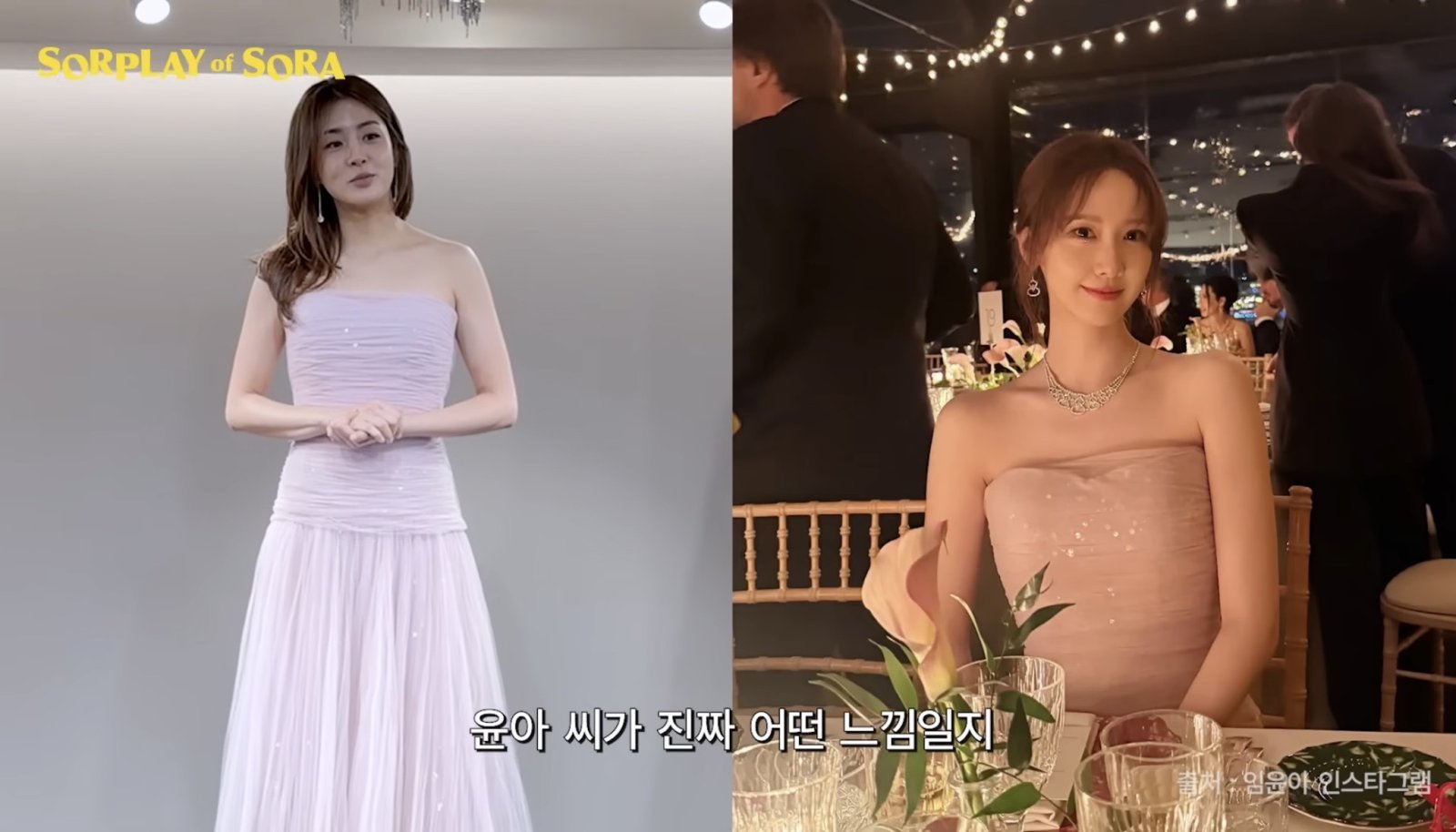강소라, 윤아·전지현·아이유 드레스까지 입었다