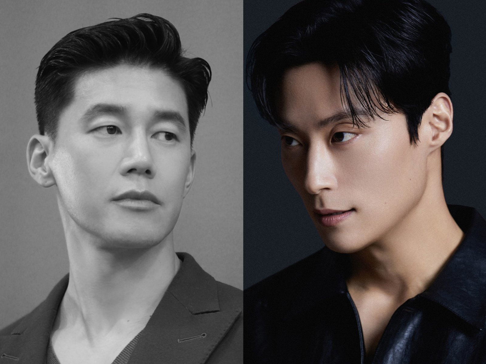 김무열(왼쪽), 허남준(오른쪽). 사진제공 | 프레인글로벌, 에이치솔리드