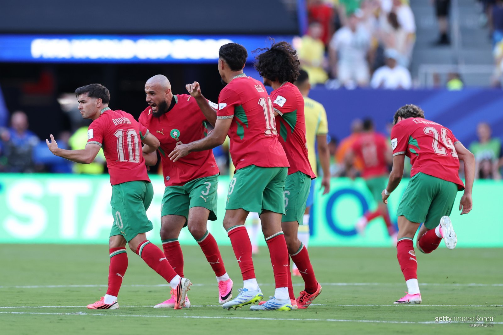 모로코 축구대표팀. 사진=게티이미지코리아