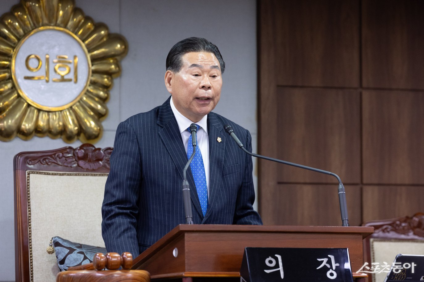 순천시의회(의장 강형구)는 15일 제295회 임시회를 개회하고 16일에 폐회하는 회기 일정을 시작했다. 사진제공=순천시의회