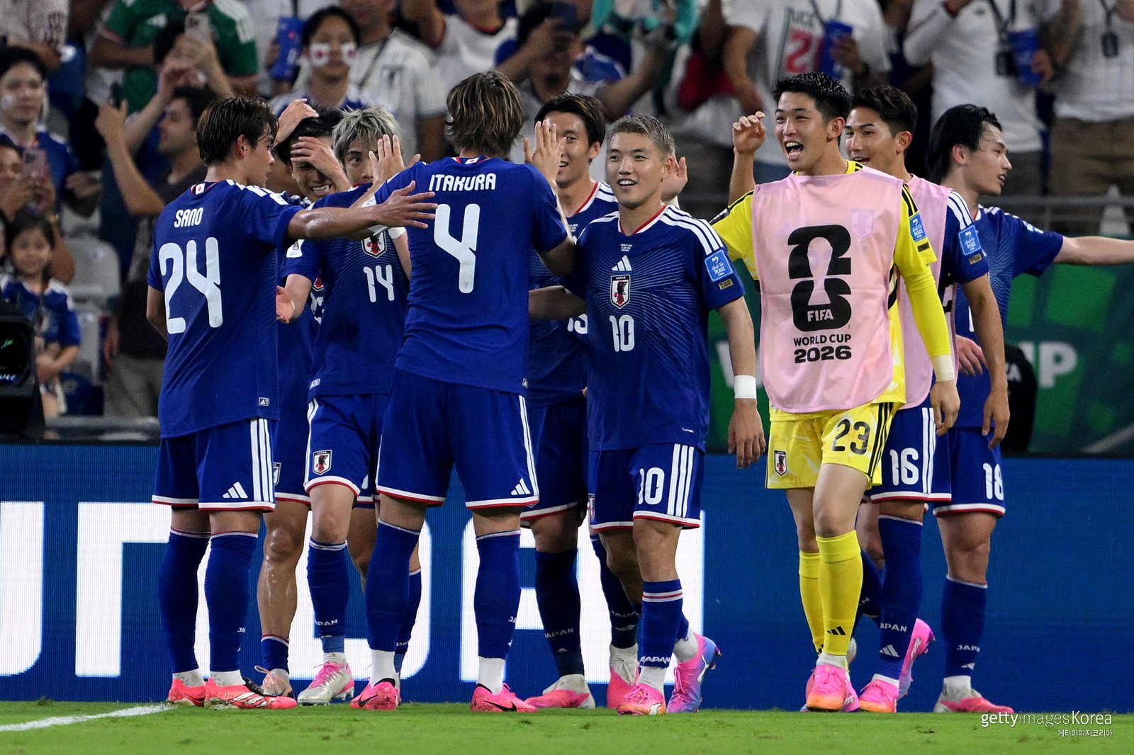 일본 축구대표팀. 사진=게티이미지코리아