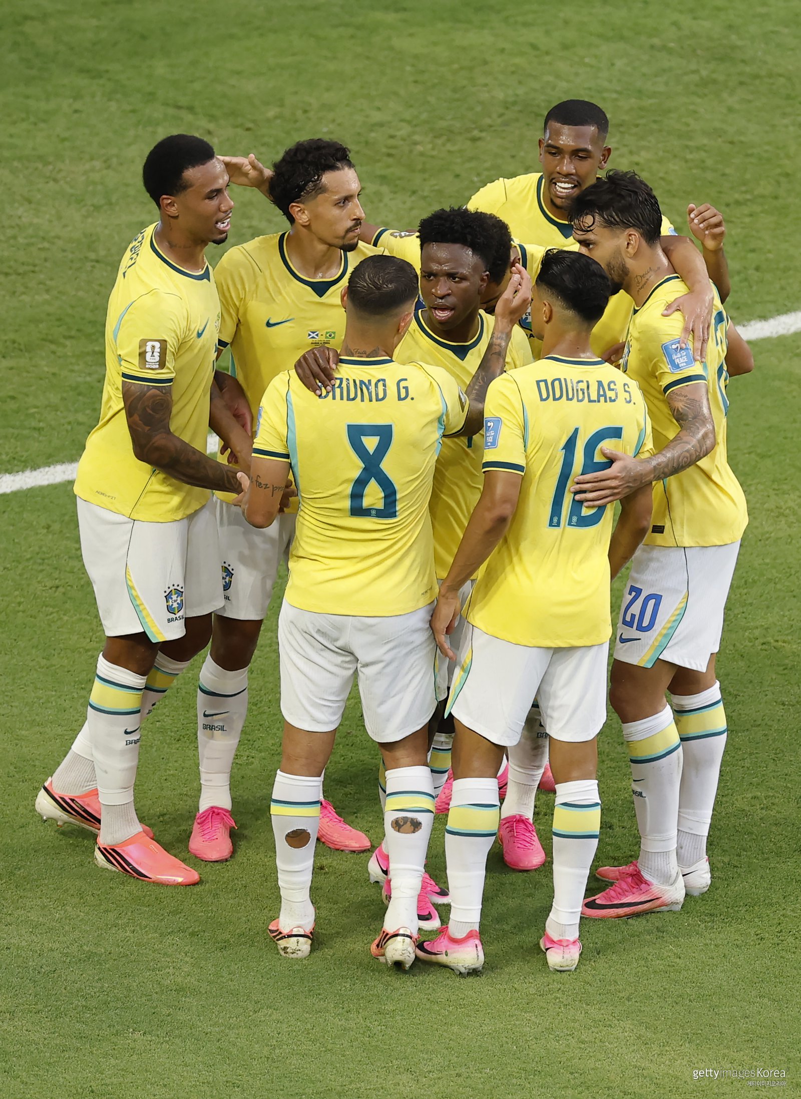 브라질 축구대표팀. 사진=게티이미지코리아