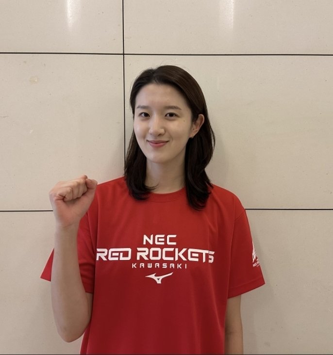 여자배구대표팀 MB 이다현(흥국생명)이 30일 일본 SV리그 NEC로 1시즌 임대이적을 떠난다. 사진제공│흥국생명 핑크스파이더스 배구단