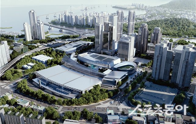 벡스코 제3전시장 조감도. (사진제공=부산시)