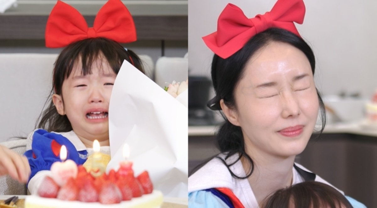 이정현 딸 서아, 생일파티 중 대성통곡…왜? (편스토랑)