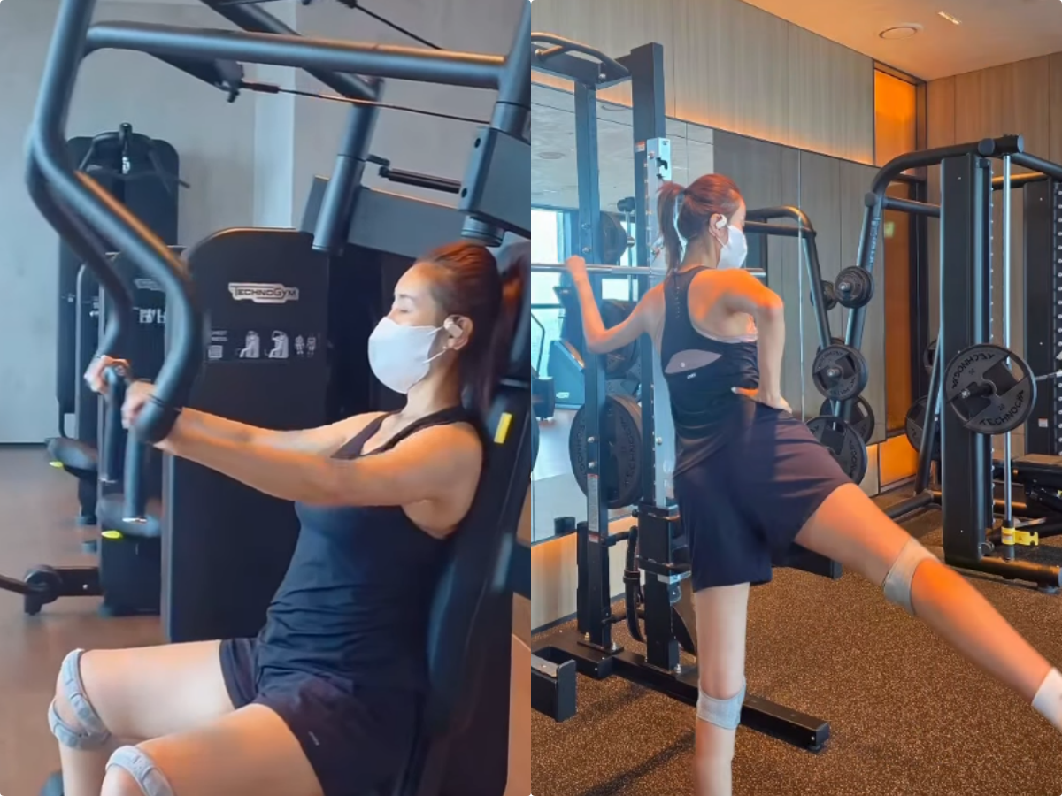 47세 예비맘 한다감, 볼록해진 D라인…“배만 나오길 원한다면” [SD셀픽]