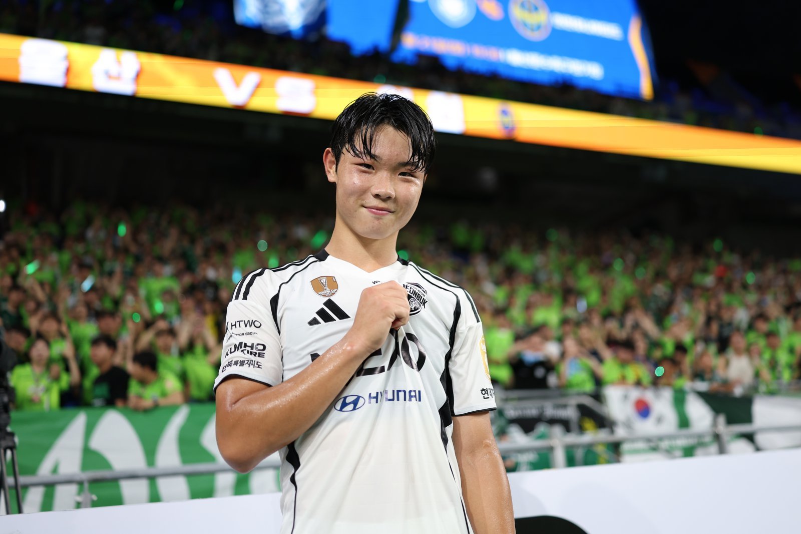 WC 매치볼키즈→U-17WC 전사→프로 접수! ‘2008년생 미친 재능’ 전북 김예건, 프로 2경기 만에 데뷔골…그 때 그 무렵 이재성이 그랬지