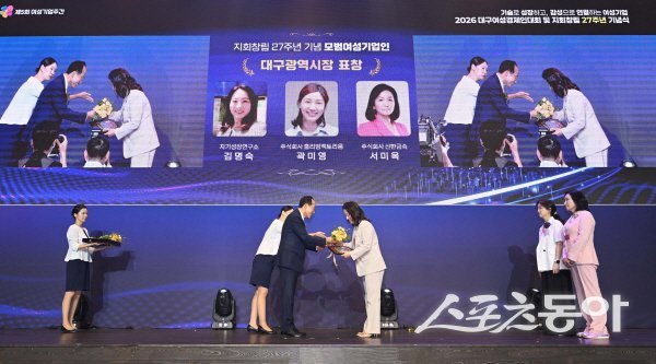 추경호 대구시장 "여성기업이 대구경제 성장의 중심축"...우수 여성기... - 뉴스 썸네일 이미지